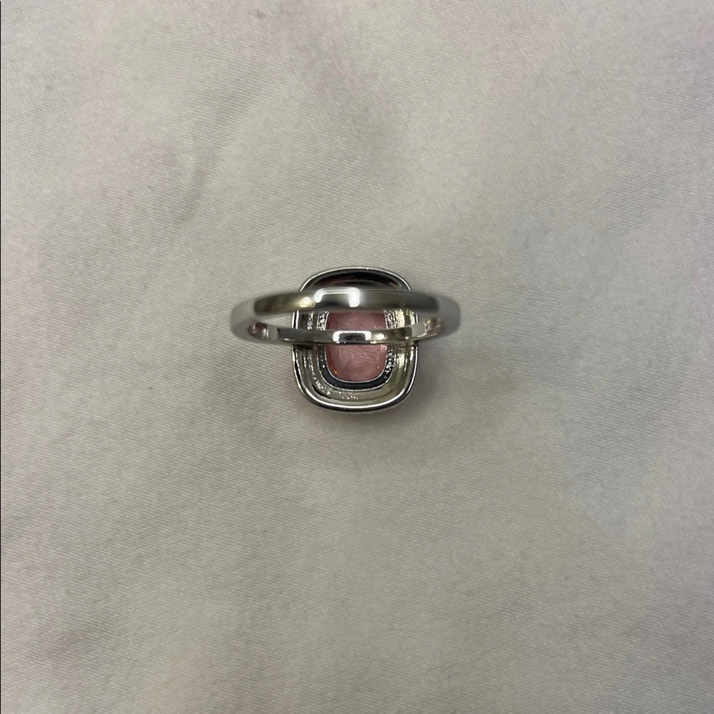 Ring NWOT Pink and Silver Size 10 - Picture 6 of 7